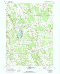 Lake Canadohta 1967 topographic map thumbnail