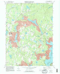 Lakeville 1994 topographic map thumbnail