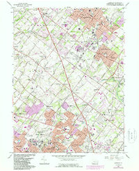 Lansdale 1966 topographic map thumbnail