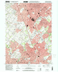 Lansdale 1999 topographic map thumbnail