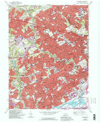 Lansdowne 1967 topographic map preview