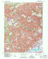 Lansdowne 1967 topographic map thumbnail
