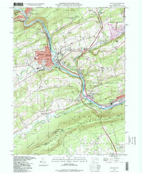 Lehighton 1997 topographic map thumbnail