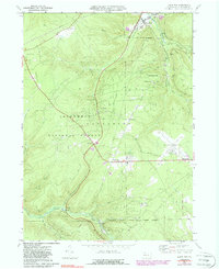 Lewis Run 1969 topographic map thumbnail
