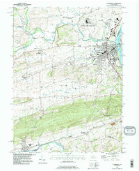 Lewisburg 1994 topographic map thumbnail