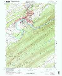 Lewistown 1966 topographic map thumbnail