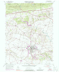 Lititz 1956 topographic map thumbnail
