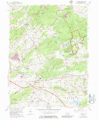 Elverson 1956 topographic map thumbnail