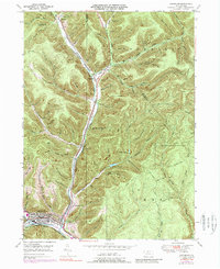 Emporium 1948 topographic map preview
