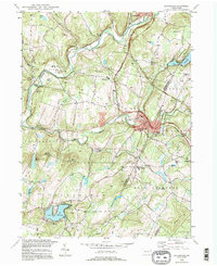 Factoryville 1994 topographic map thumbnail