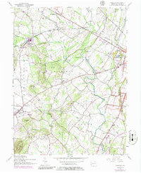 Fairfield 1951 topographic map thumbnail