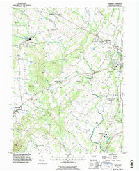 Fairfield 1990 topographic map thumbnail