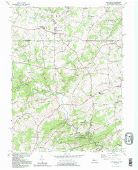 Fawn Grove 1992 topographic map thumbnail