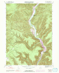 First Fork 1945 topographic map preview