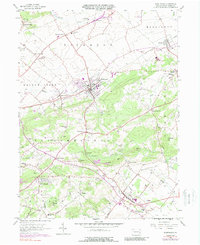 Fleetwood 1956 topographic map thumbnail