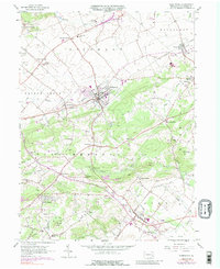 Fleetwood 1956 topographic map thumbnail