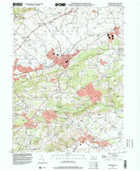 Fleetwood 1999 topographic map thumbnail