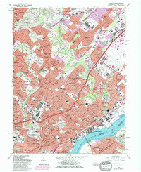 Frankford 1967 topographic map thumbnail