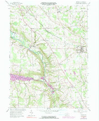 Fredonia 1958 topographic map thumbnail