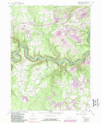 Frenchville 1959 topographic map thumbnail