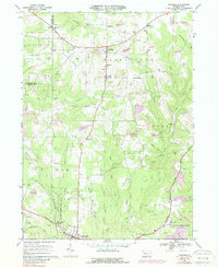 Fryburg 1967 topographic map thumbnail