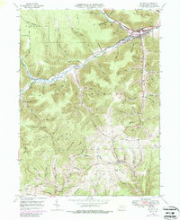 Galeton 1947 topographic map thumbnail