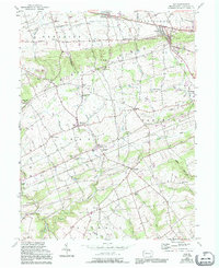 Gap 1955 topographic map preview