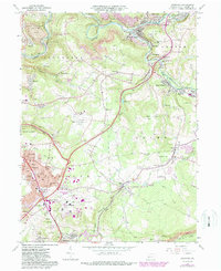 Geistown 1964 topographic map preview