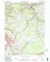 Geistown 1964 topographic map thumbnail