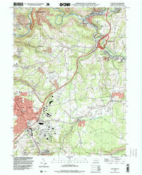 Geistown 1993 topographic map thumbnail