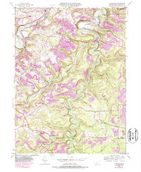 Glen Richey 1944 topographic map thumbnail