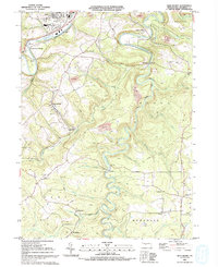 Glen Richey 1993 topographic map thumbnail