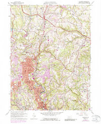 Glenshaw 1960 topographic map thumbnail