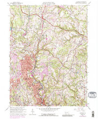 Glenshaw 1960 topographic map thumbnail