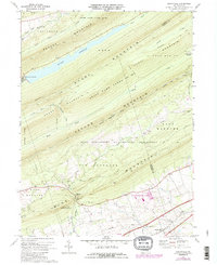 Grantville 1969 topographic map thumbnail