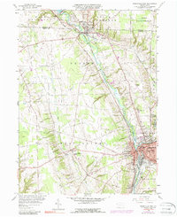 Greenville West 1958 topographic map thumbnail
