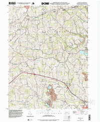 Hackett 1993 topographic map thumbnail