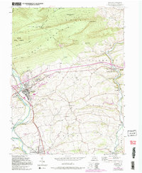 Hamburg 1956 topographic map thumbnail