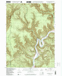 Hammersley Fork 1994 topographic map thumbnail