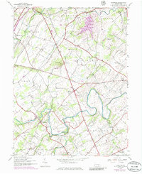 Hampton 1944 topographic map thumbnail