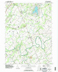 Hampton 1990 topographic map thumbnail