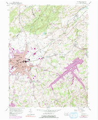 Hanover 1954 topographic map thumbnail