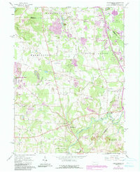 Harlansburg 1961 topographic map preview