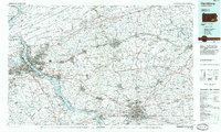 Harrisburg topographic map thumbnail