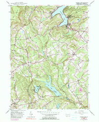 Harveys Lake 1946 topographic map thumbnail