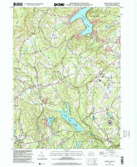 Harveys Lake 1999 topographic map thumbnail