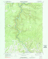 Carman 1970 topographic map thumbnail