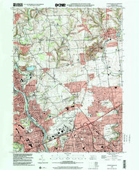 Catasauqua 1999 topographic map thumbnail