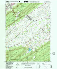 Centre Hall 1998 topographic map thumbnail