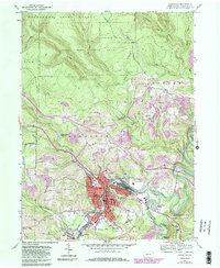 Clearfield 1959 topographic map thumbnail